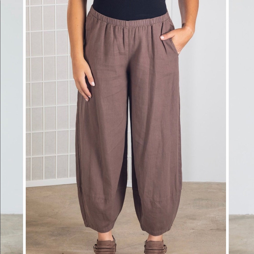 Kleen linen cotton tweed pants S - Picture 8 of 8